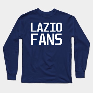 Lazio fans Long Sleeve T-Shirt